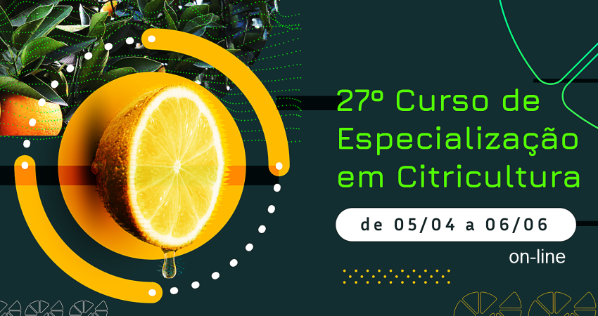 Centro de Citricultura Sylvio Moreira está com inscrições abertas para o 27º Curso de Especialização em Citricultura