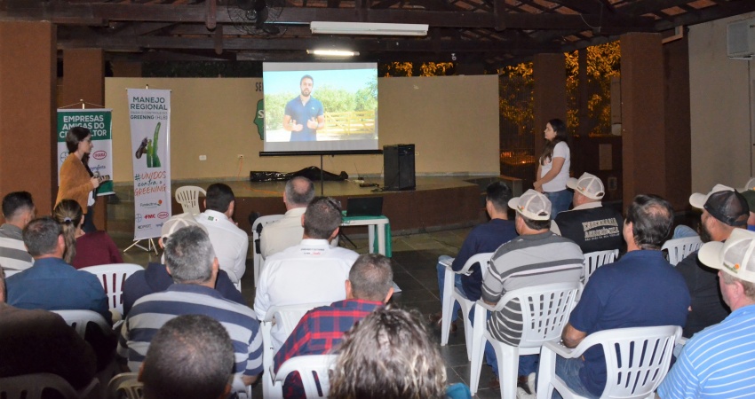 Fundecitrus realiza evento de manejo regional em Mogi Mirim  em 29 de novembro