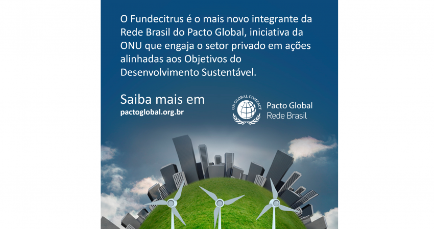 Fundecitrus passa a integrar a maior iniciativa voluntária de cidadania corporativa do mundo