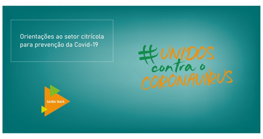 Página no site do Fundecitrus reúne informações sobre a Covid-19