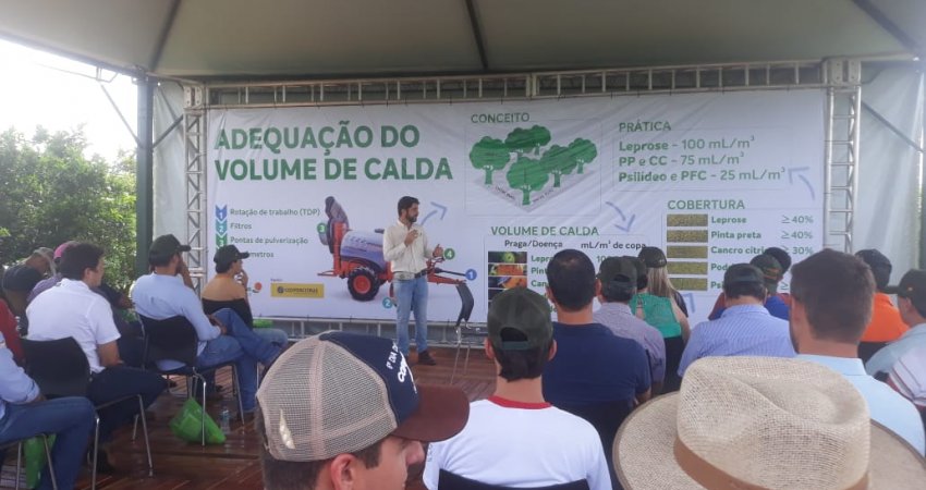 I Dia de Campo de Tecnologia de Aplicação reúne cerca de 200 pessoas em Bebedouro