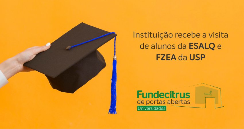 Fundecitrus abre as portas da instituição para visitas de universidades