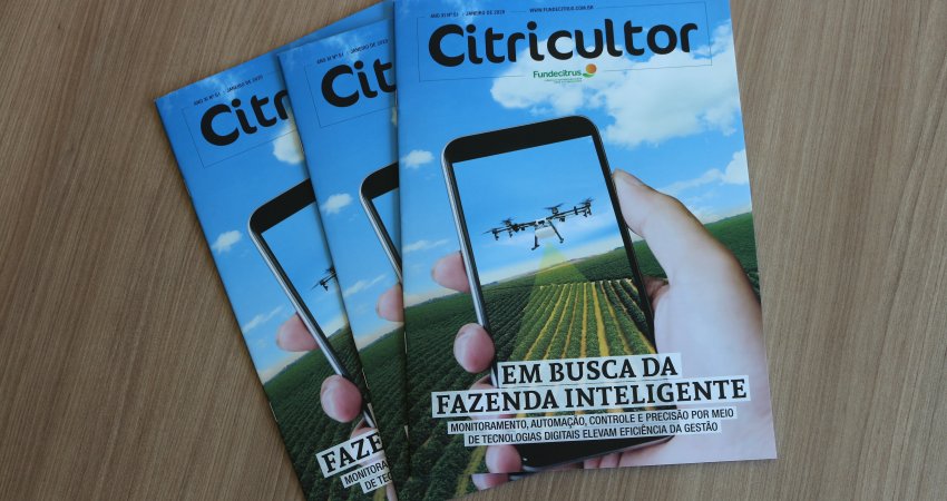 Citricultor nº 51 destaca transformação digital da citricultura e do agronegócio brasileiro