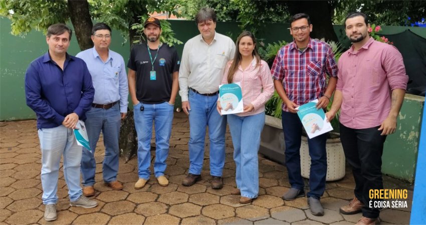 Manejo do greening é tema de reunião em Bataguassu (MS)   