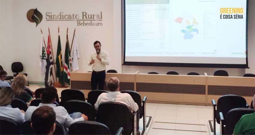 Encontro com citricultores de Bebedouro (SP) discute estratégias de combate ao greening e uso de reguladores vegetais