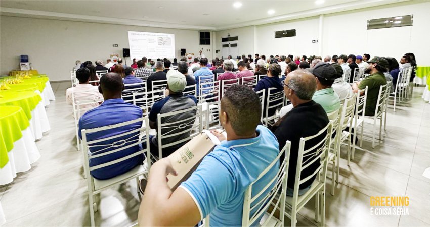 Citros em Foco discute manejo e resistência do psilídeo em Casa Branca (SP)