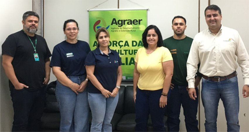 Fundecitrus se reúne com técnicos da IAGRO e AGRAER, em Campo  Grande (MS)