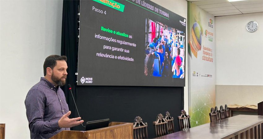 Projeto Colhe+ é tema de palestra na 49ª Expocitros