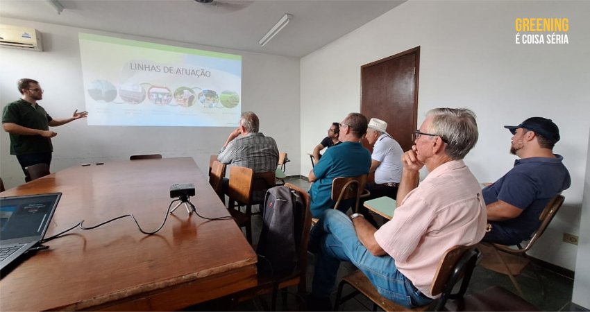 Evento em Pirangi (SP) orienta produtores sobre o greening