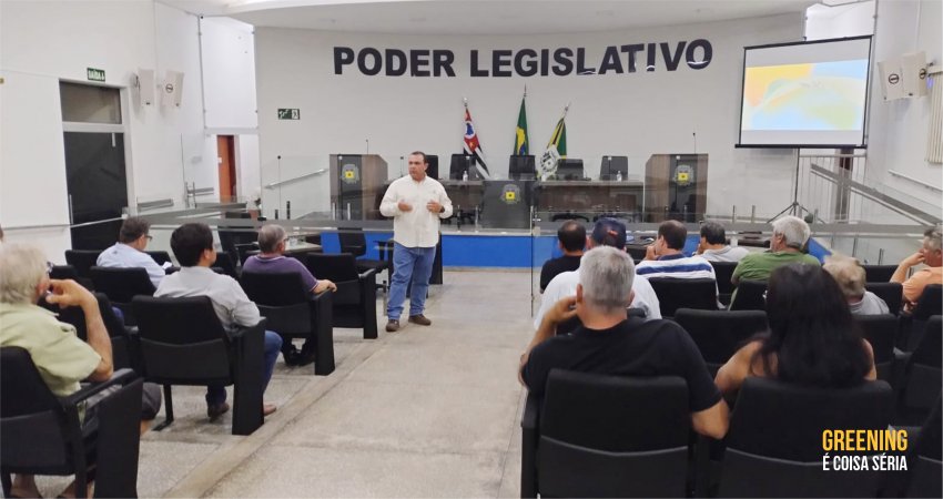 Fundecitrus participa de evento organizado pela CDA, em Turmalina (SP)