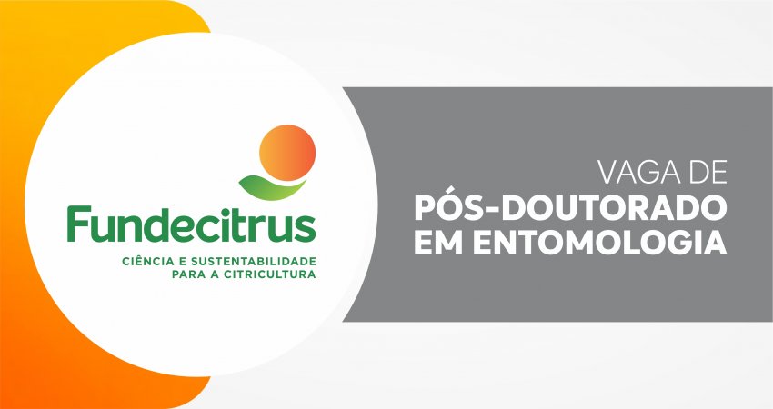 Fundecitrus está com vaga aberta de pós-doutorado em Entomologia