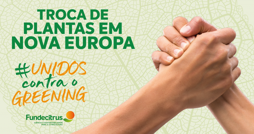 Nova Europa-SP recebe campanha de conscientização sobre o greening e substituição de plantas em áreas públicas