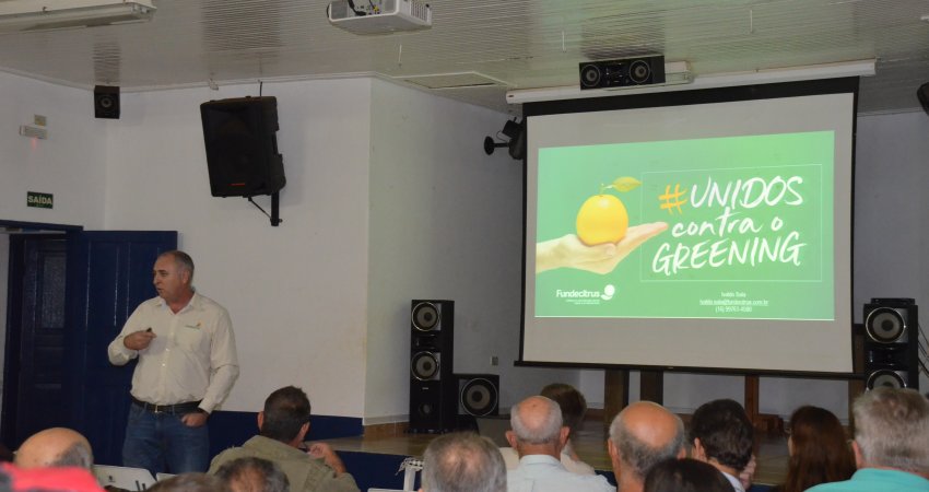 Fundecitrus realiza evento de manejo regional do greening em Novo Horizonte  no início de outubro